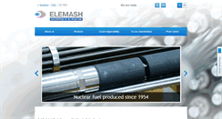 Desktop Screenshot of elemash.ru
